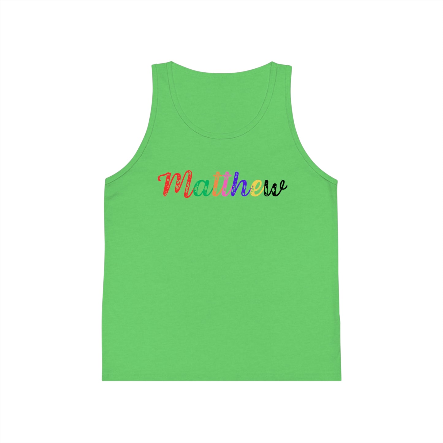 Matthew - Kid's Jersey Tank Top