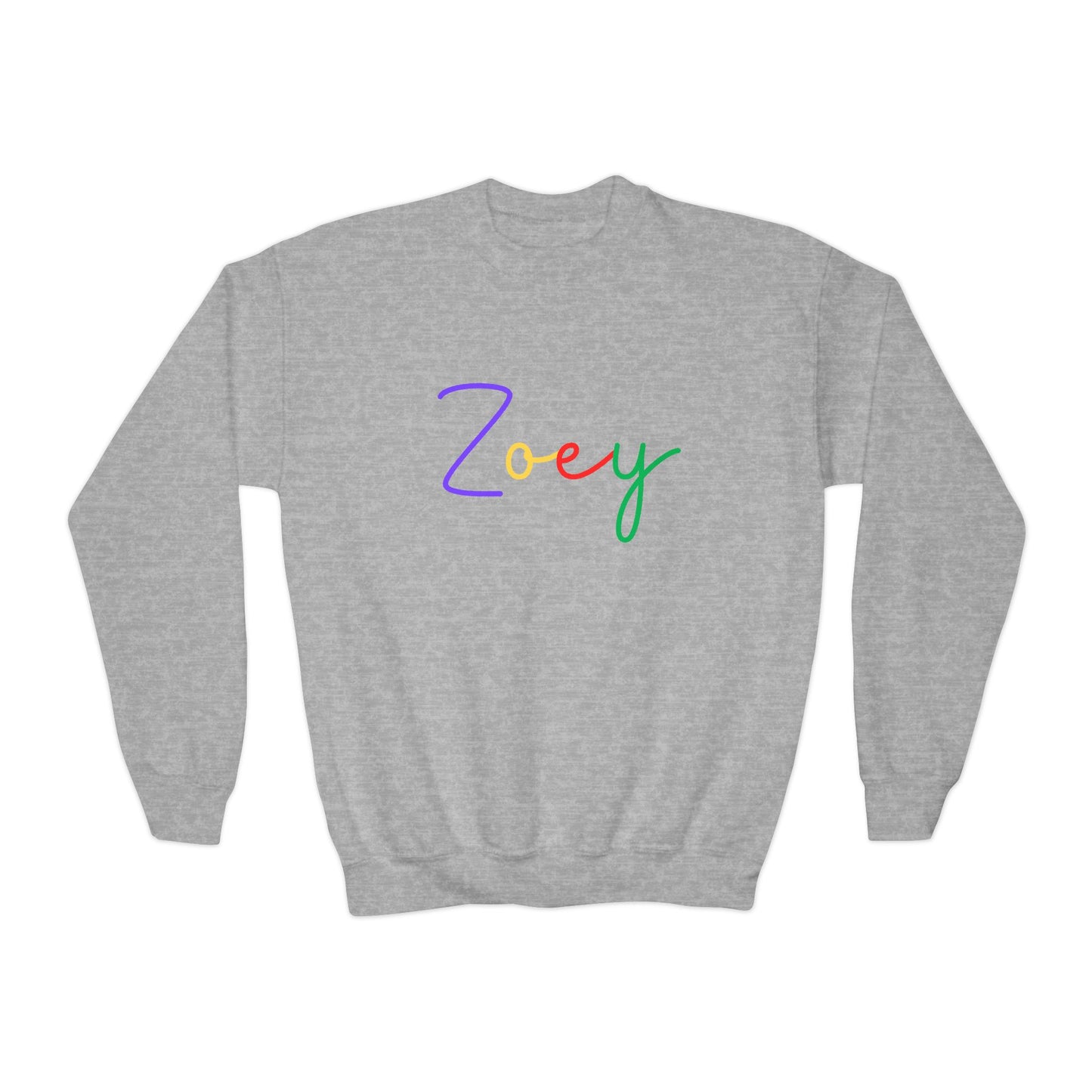 Zoey - Youth Crewneck Sweatshirt