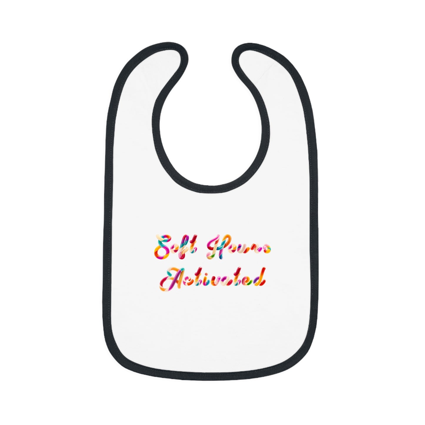 Soft Hours Activated  - Baby Bib