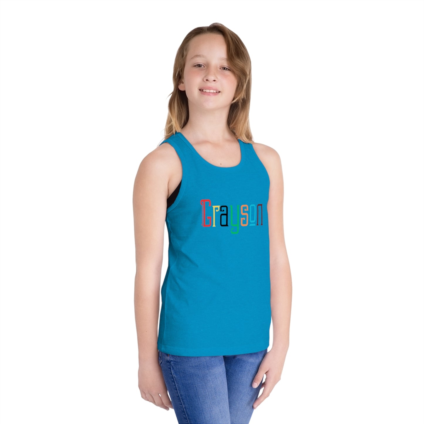 Grayson - Kid's Jersey Tank Top