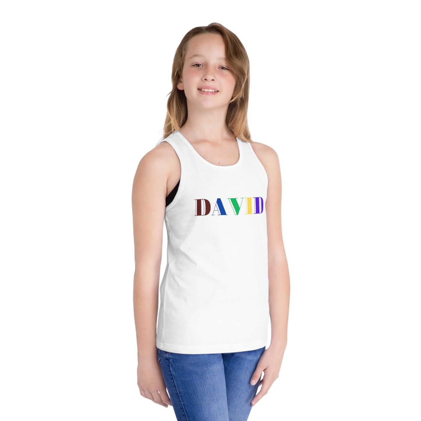 David - Kid's Jersey Tank Top