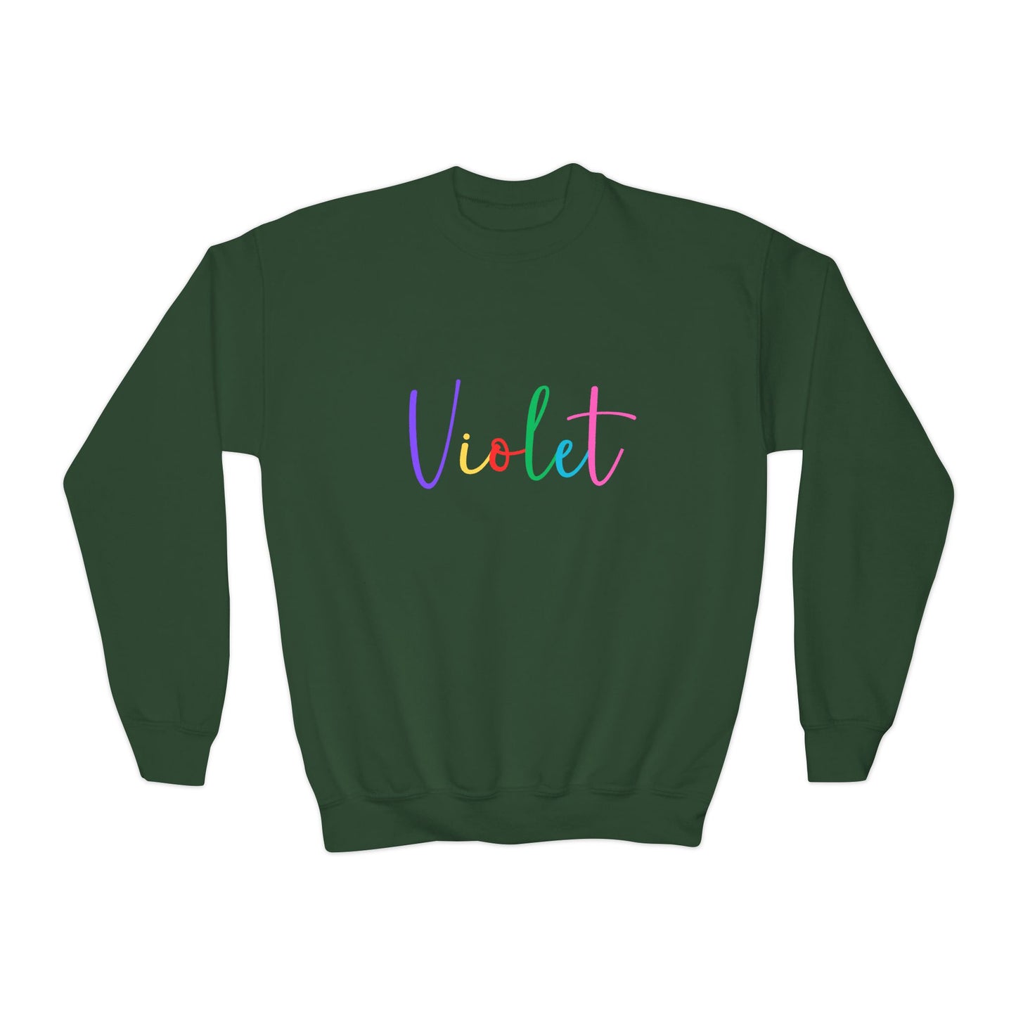 Violet - Youth Crewneck Sweatshirt