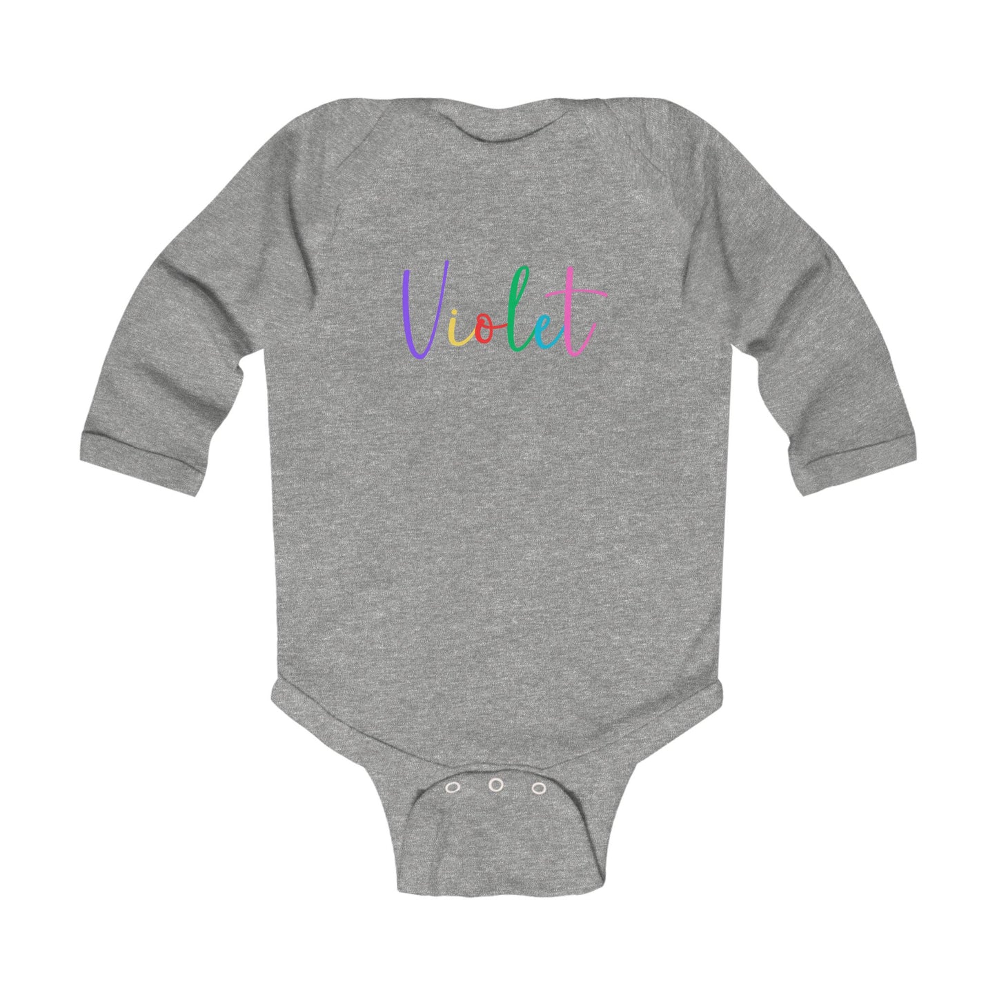 Violet - LS Onesie