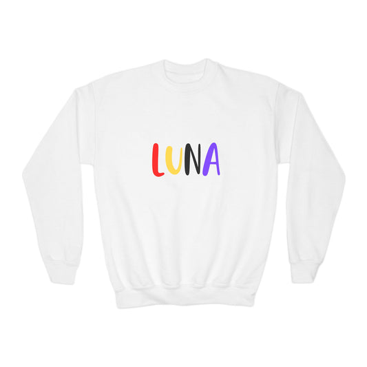 Luna - Youth Crewneck Sweatshirt