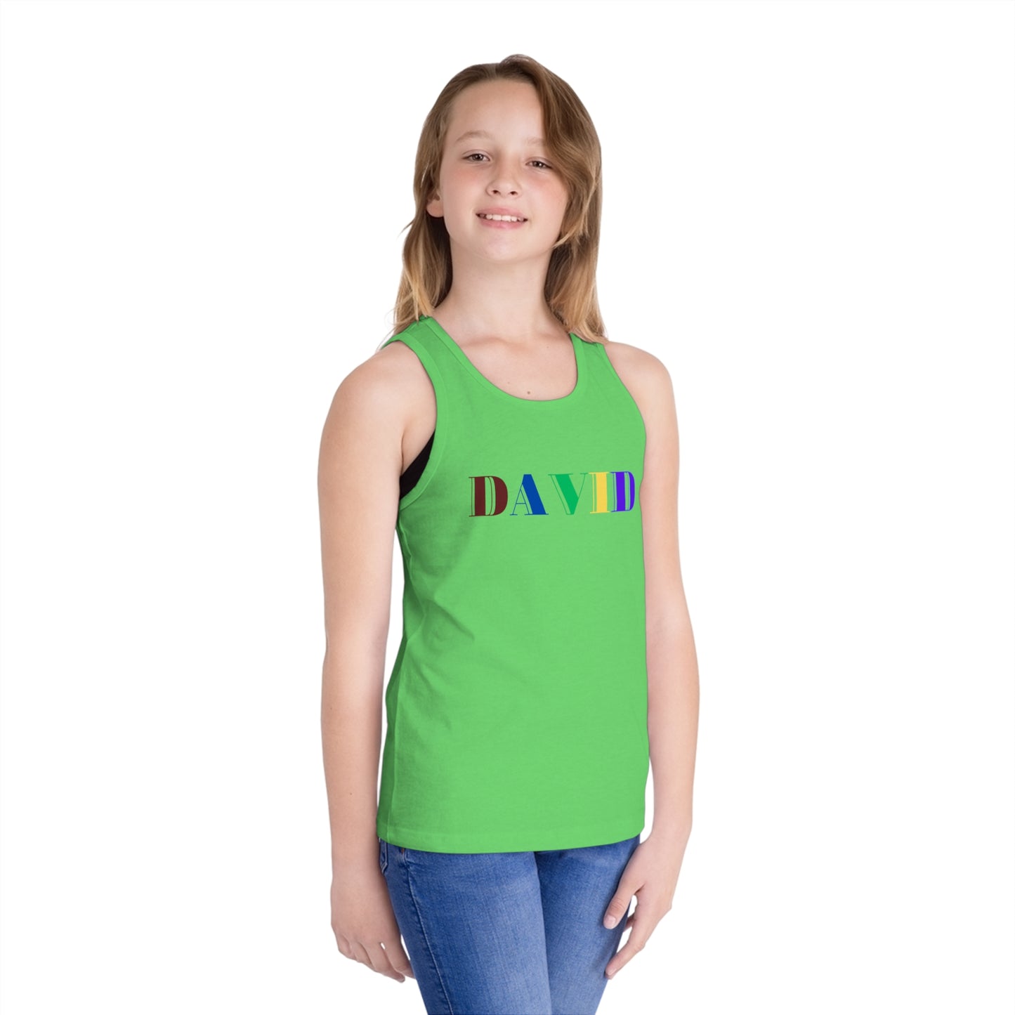 David - Kid's Jersey Tank Top