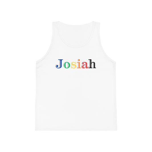 Josiah - Kid's Jersey Tank Top