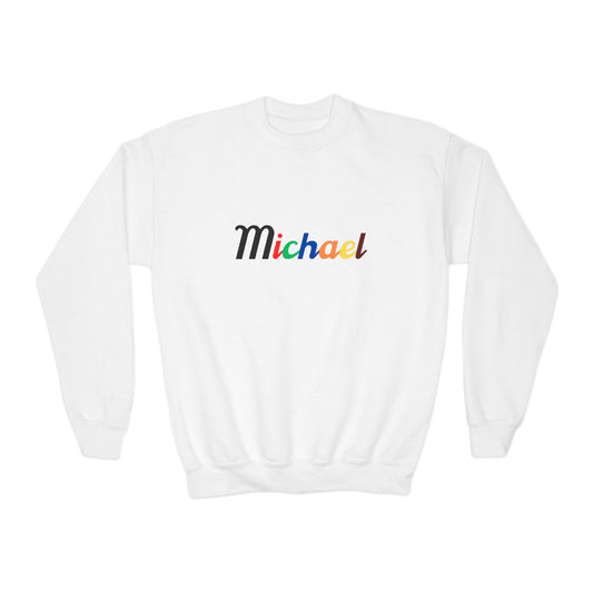 Michael - Youth Crewneck Sweatshirt