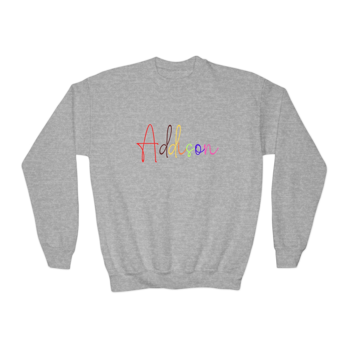 Addison - Youth Crewneck Sweatshirt