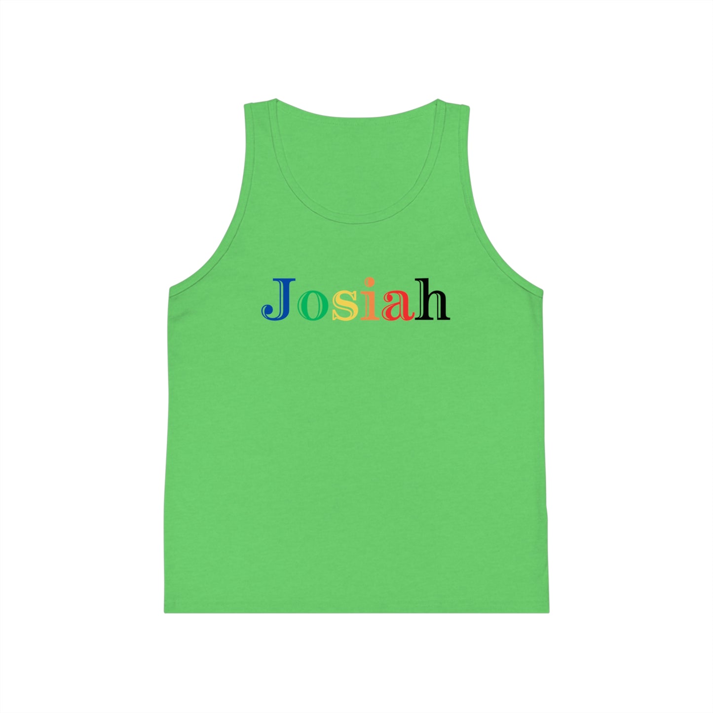 Josiah - Kid's Jersey Tank Top