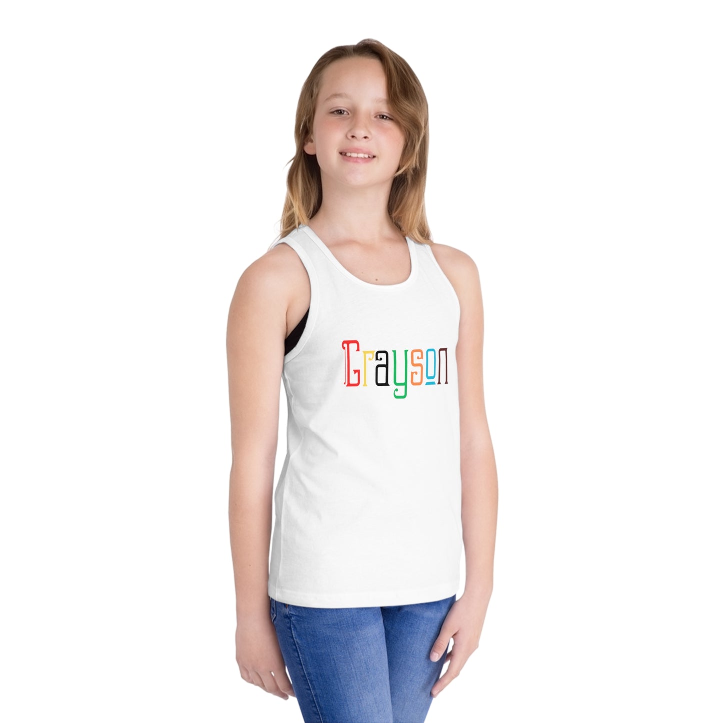 Grayson - Kid's Jersey Tank Top