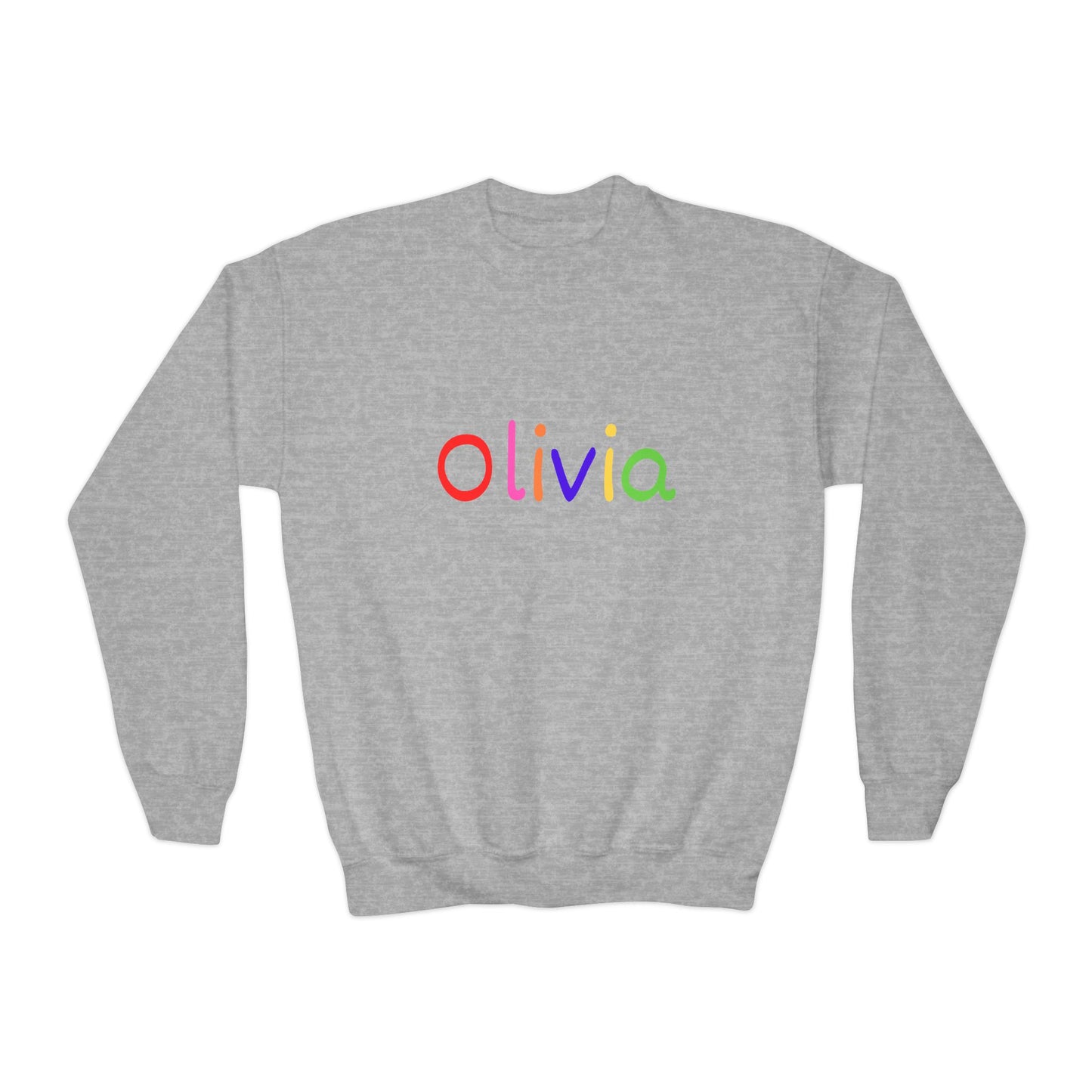 Olivia - Youth Crewneck Sweatshirt