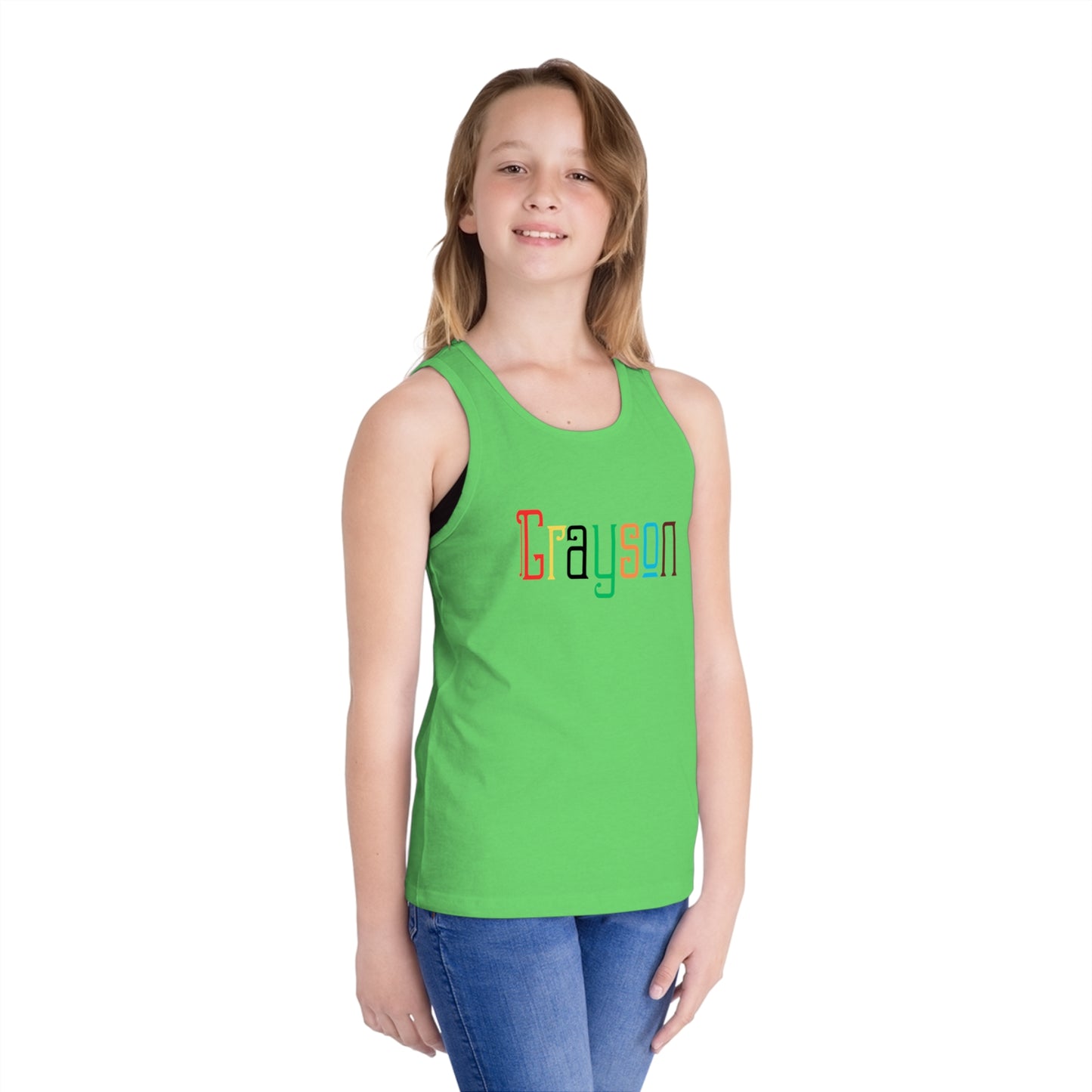 Grayson - Kid's Jersey Tank Top