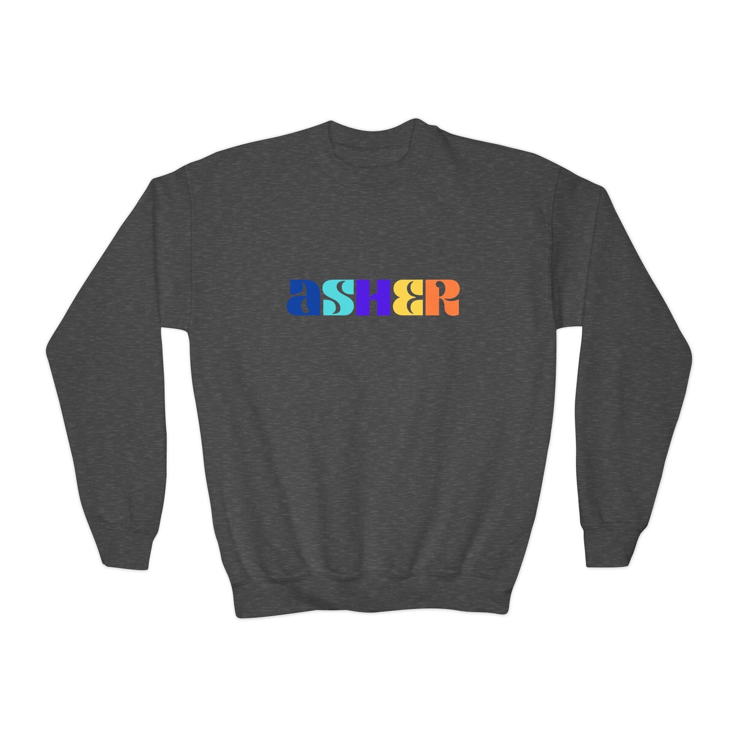 Asher - Youth Crewneck Sweatshirt