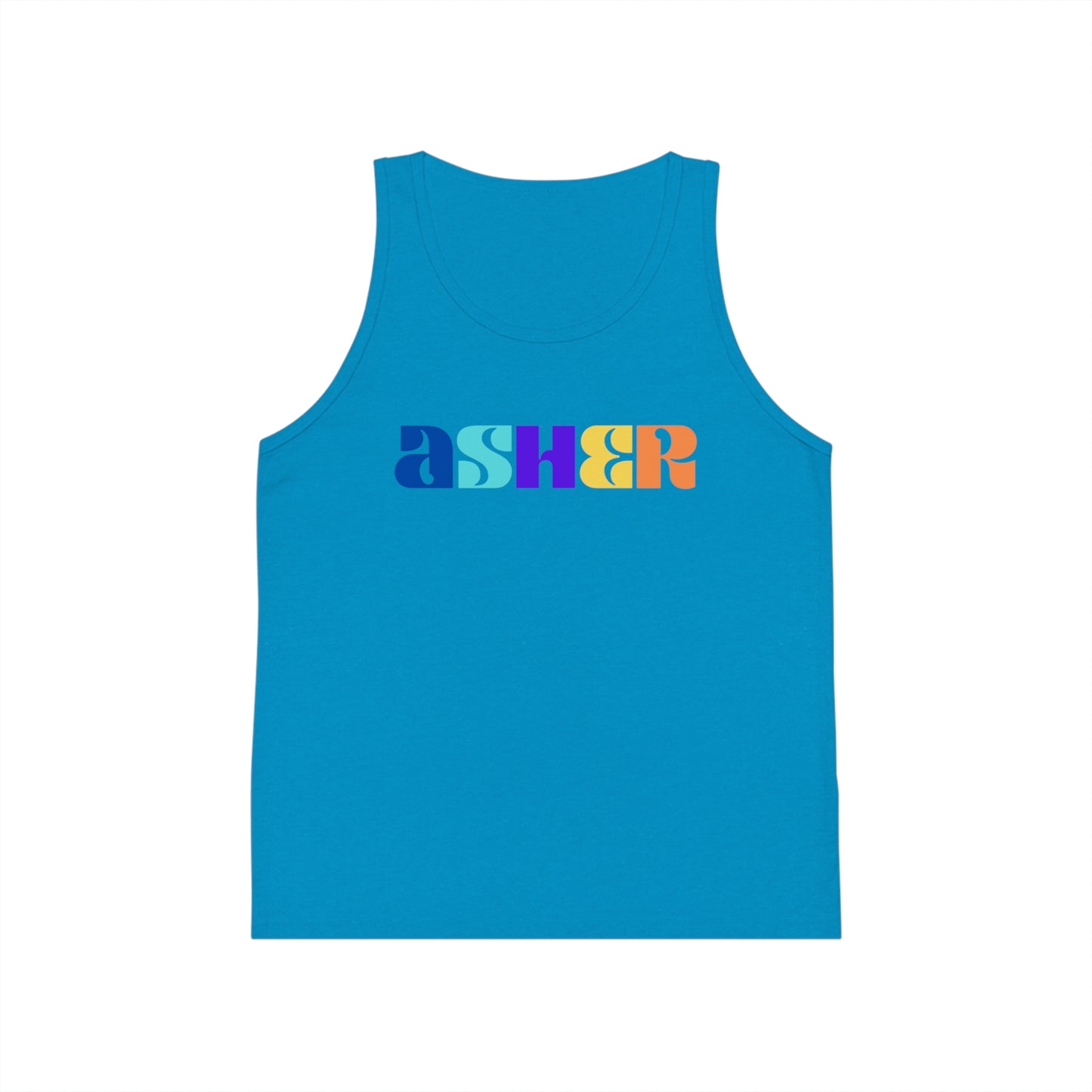 Asher - Kid's Jersey Tank Top