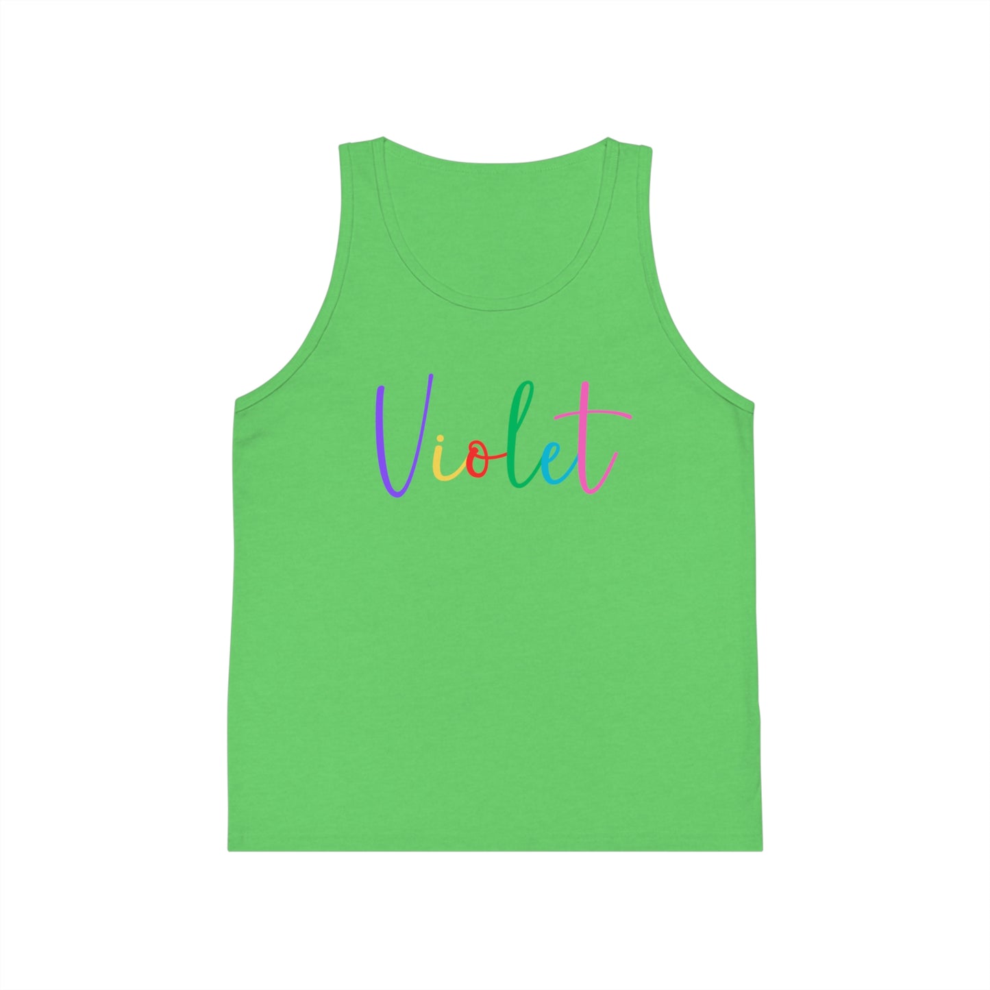 Violet - Kid's Jersey Tank Top