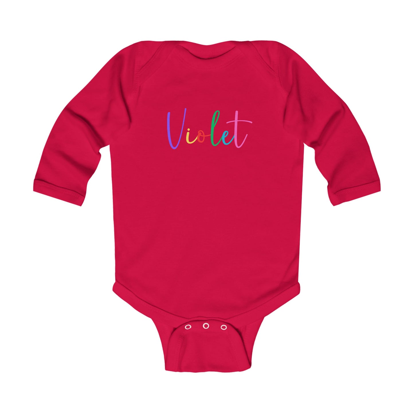 Violet - LS Onesie