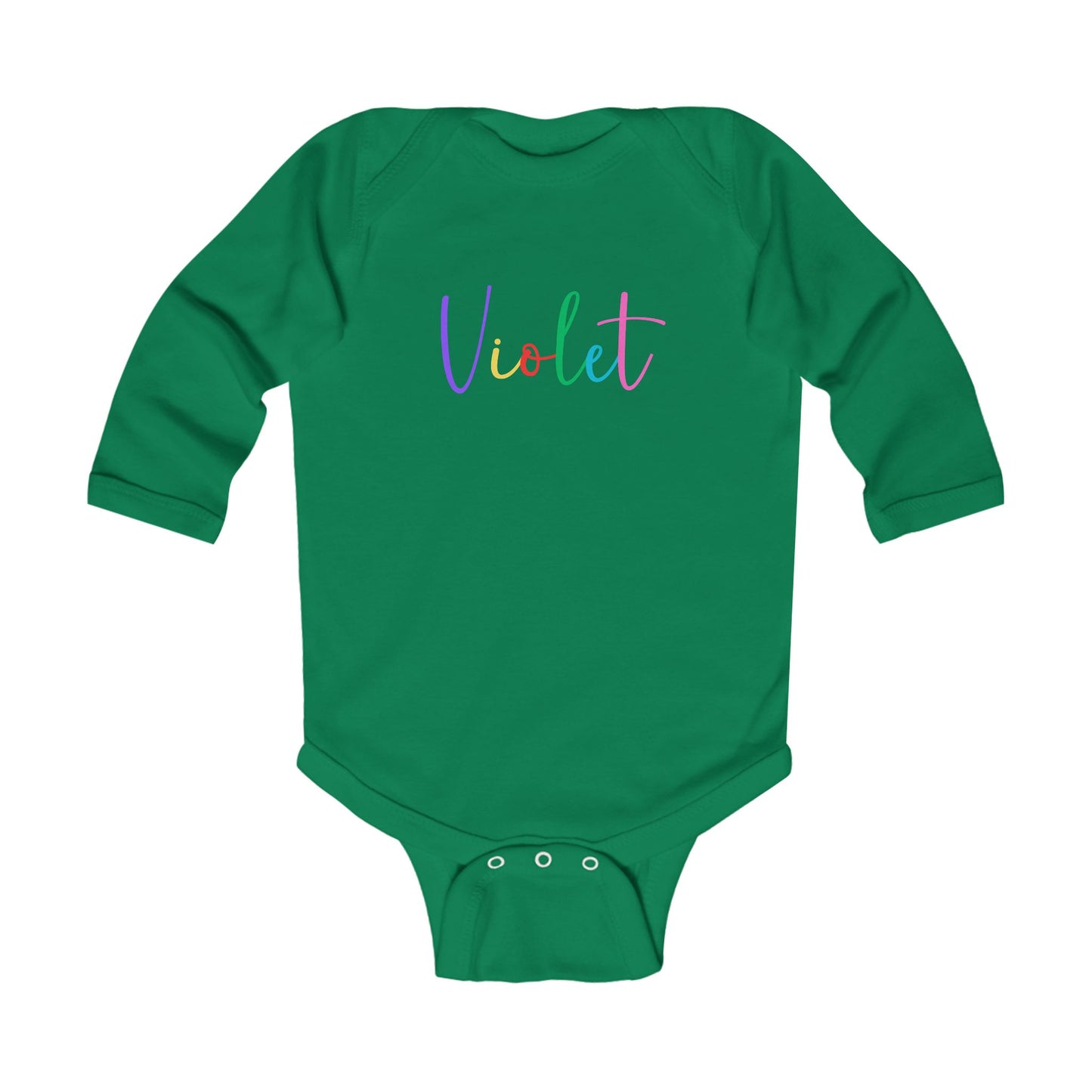 Violet - LS Onesie