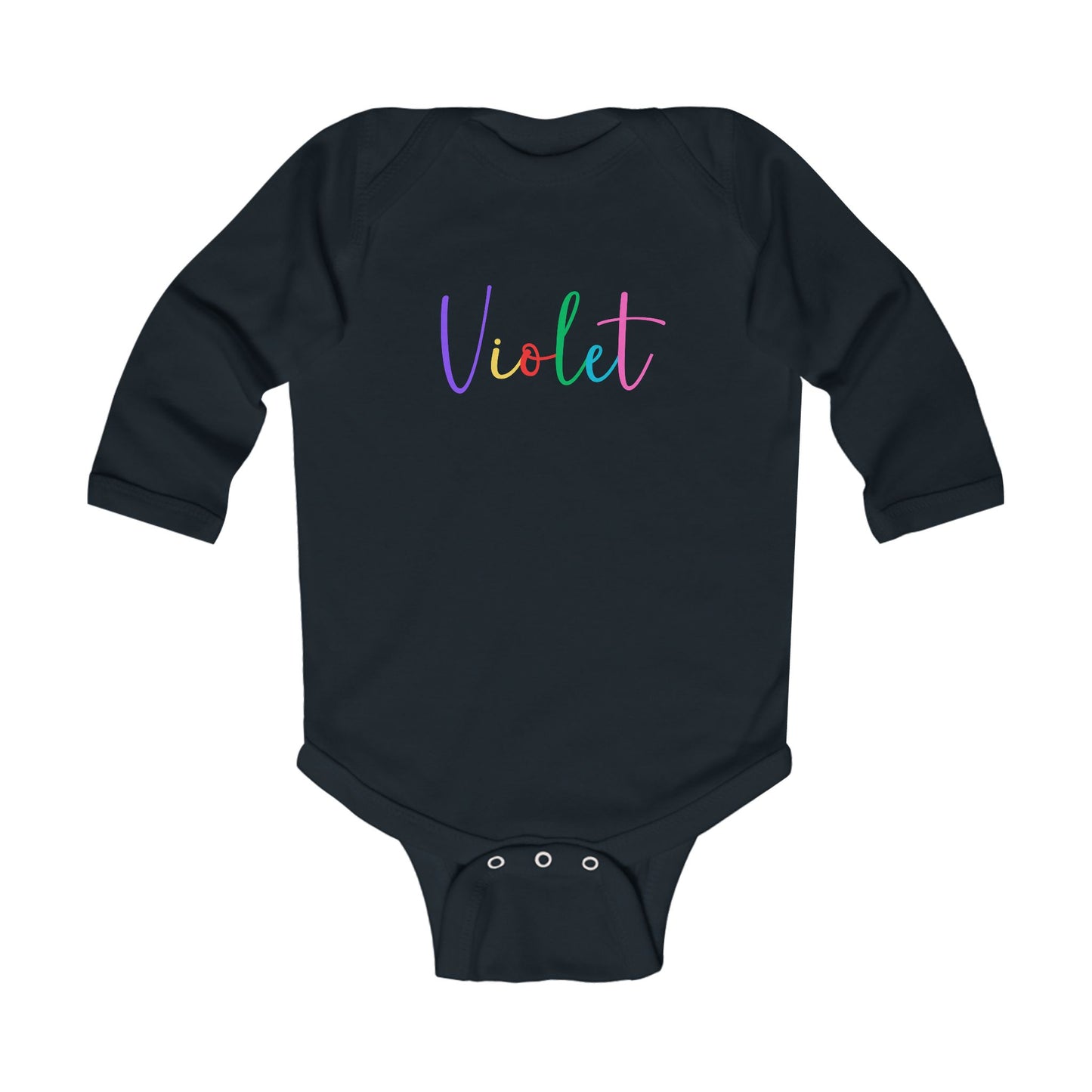 Violet - LS Onesie