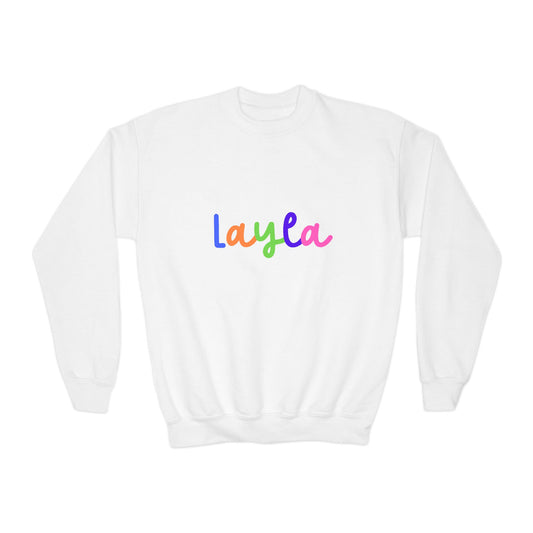 Layla - Youth Crewneck Sweatshirt