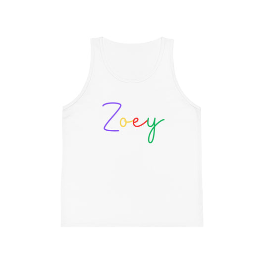 Zoey - Kid's Jersey Tank Top