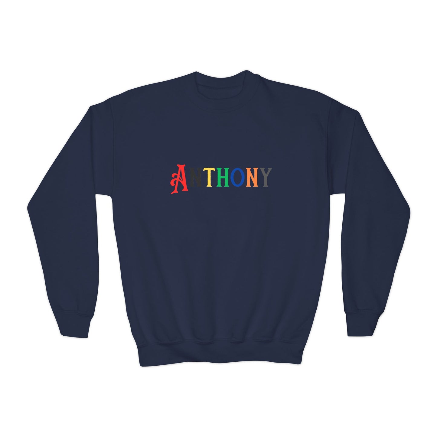 Anthony - Youth Crewneck Sweatshirt