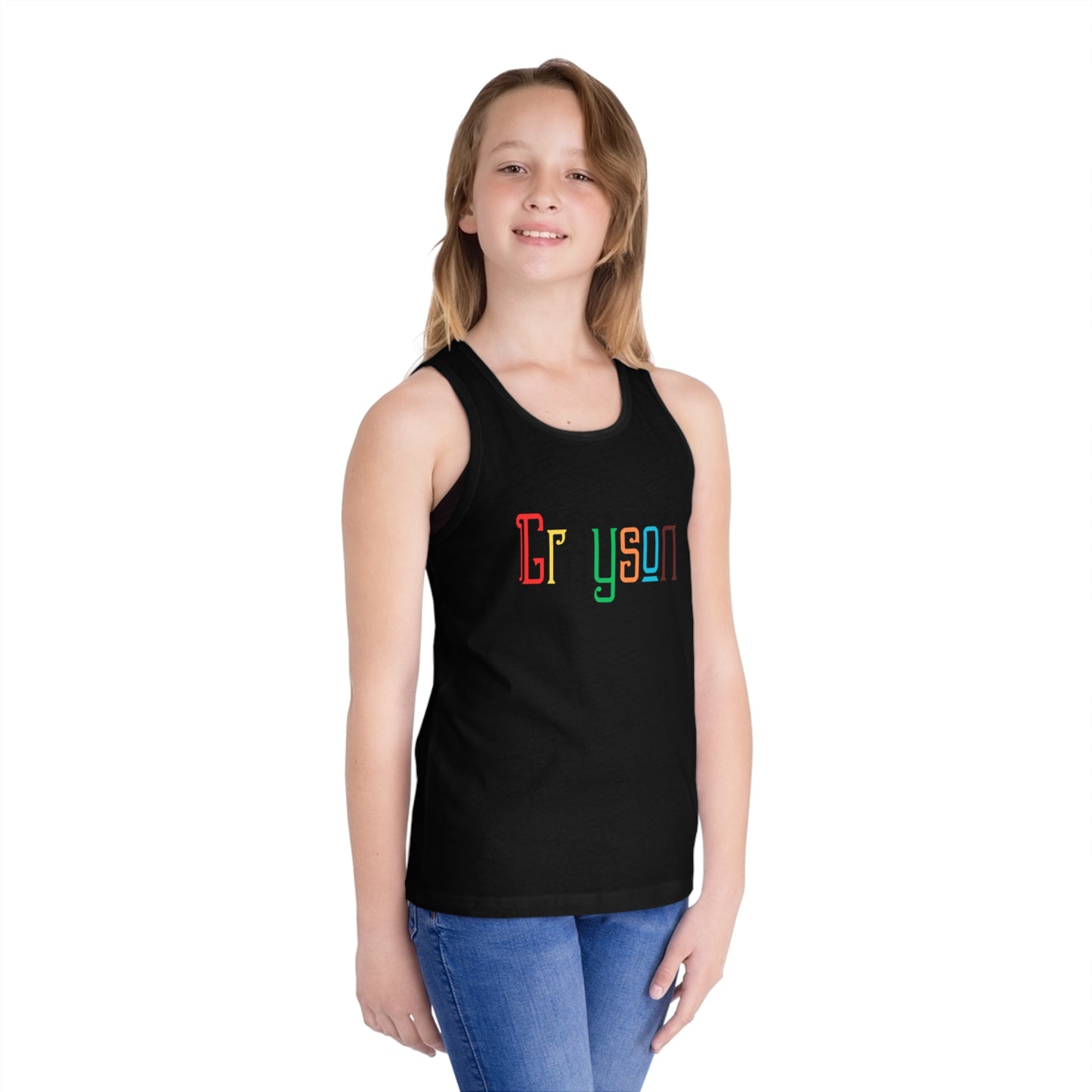 Grayson - Kid's Jersey Tank Top