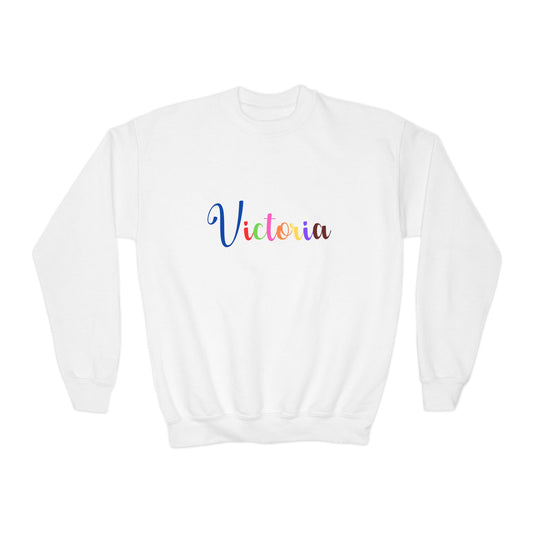 Victoria - Youth Crewneck Sweatshirt