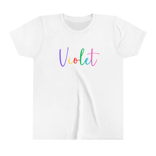 Violet - Youth Short Sleeve Tee