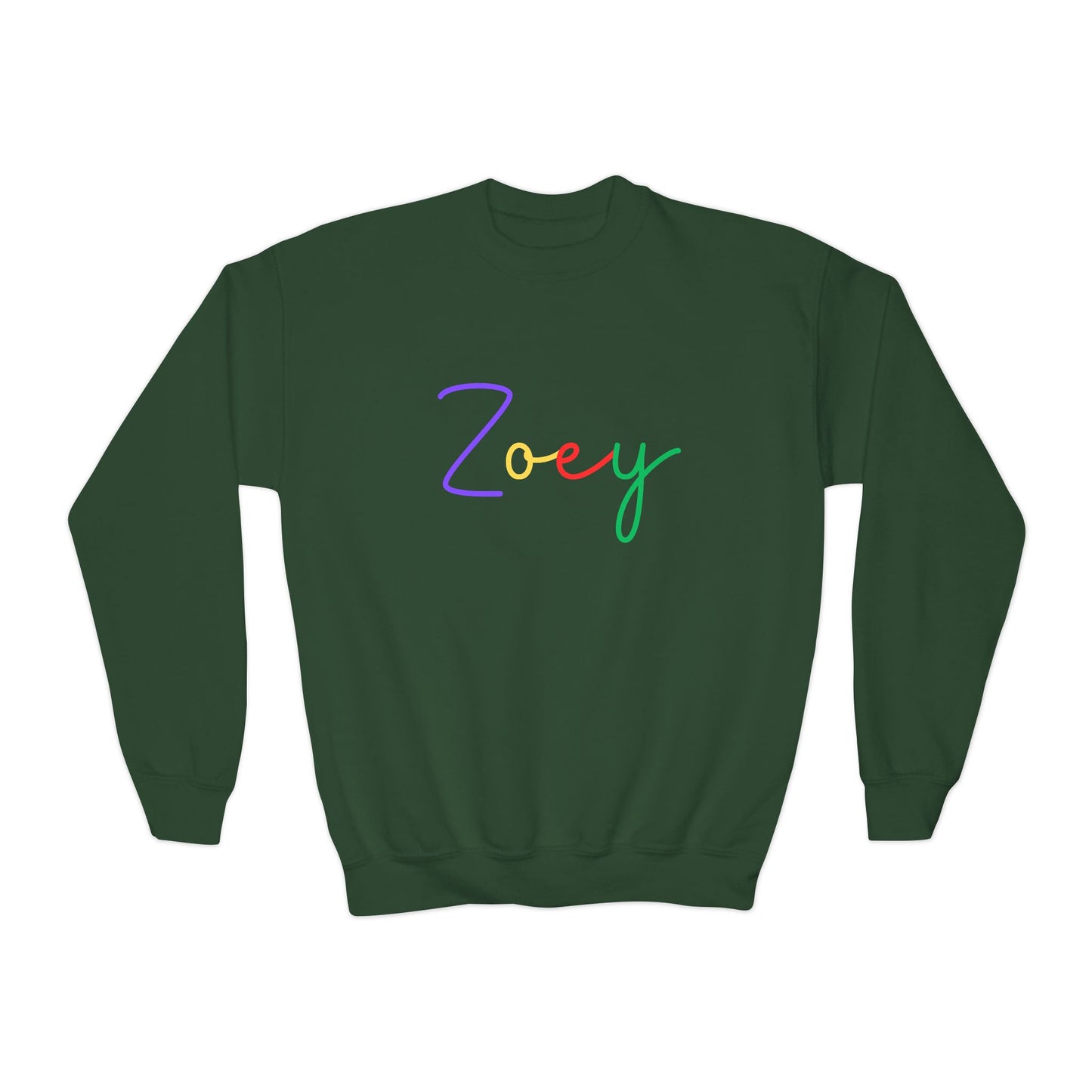 Zoey - Youth Crewneck Sweatshirt