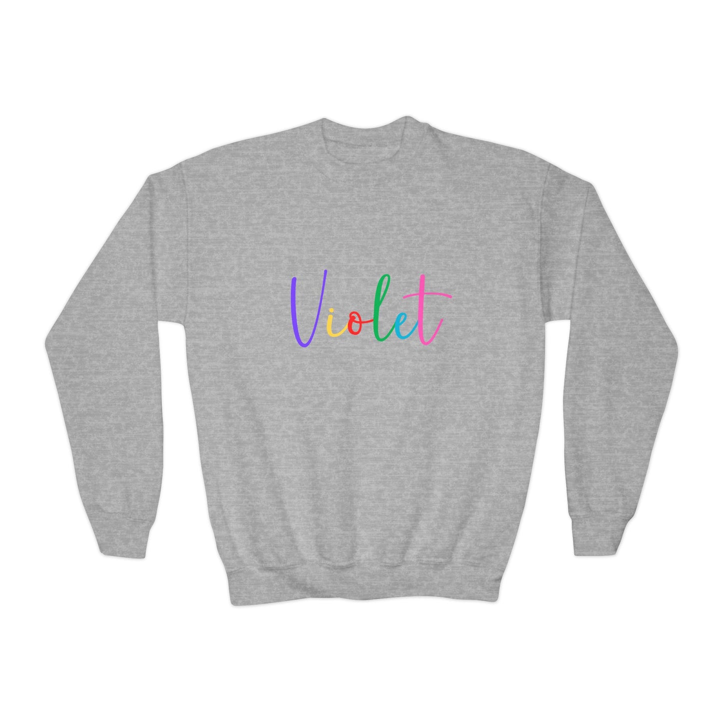 Violet - Youth Crewneck Sweatshirt