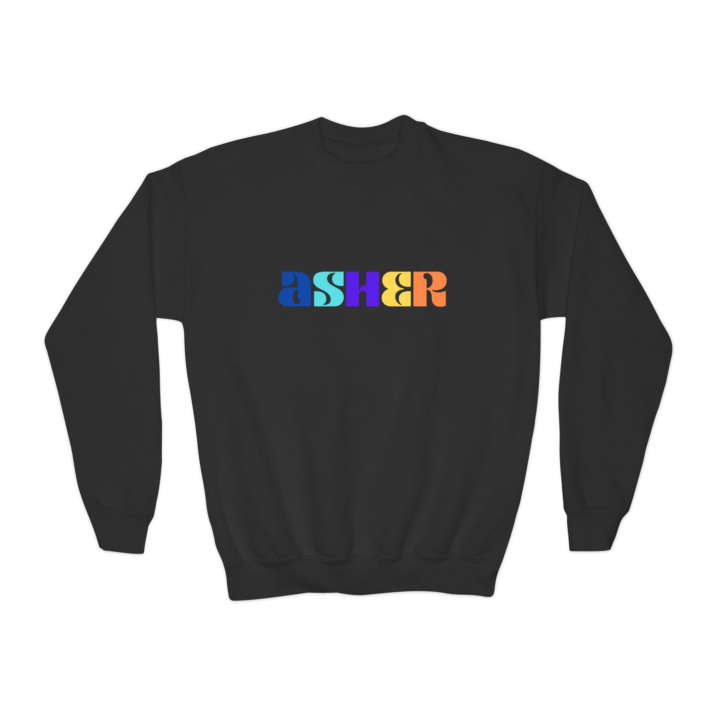 Asher - Youth Crewneck Sweatshirt