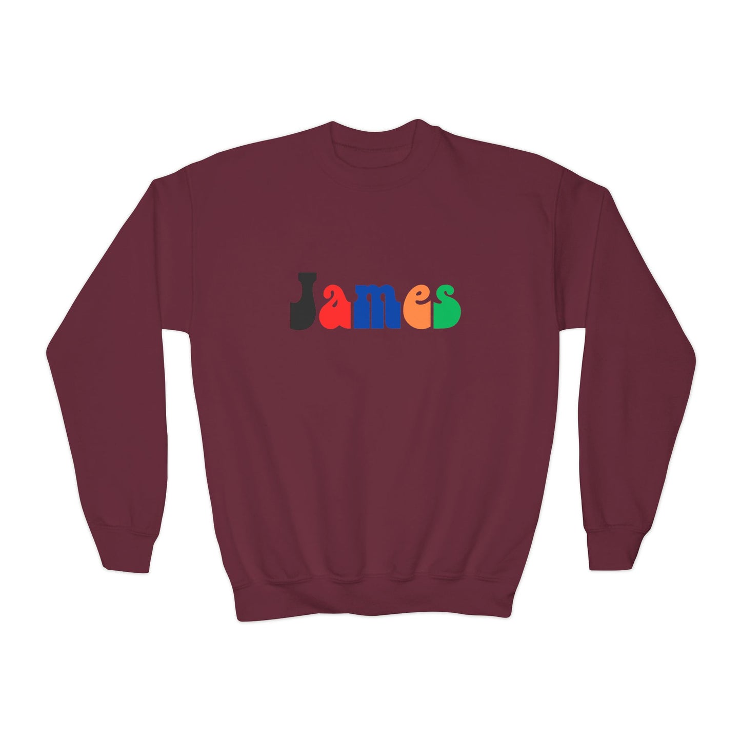 James - Youth Crewneck Sweatshirt