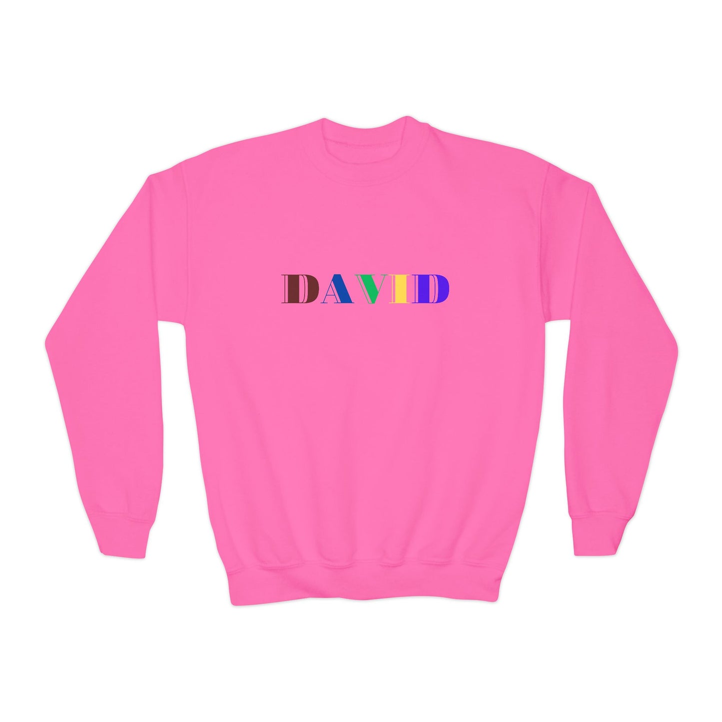 David - Youth Crewneck Sweatshirt