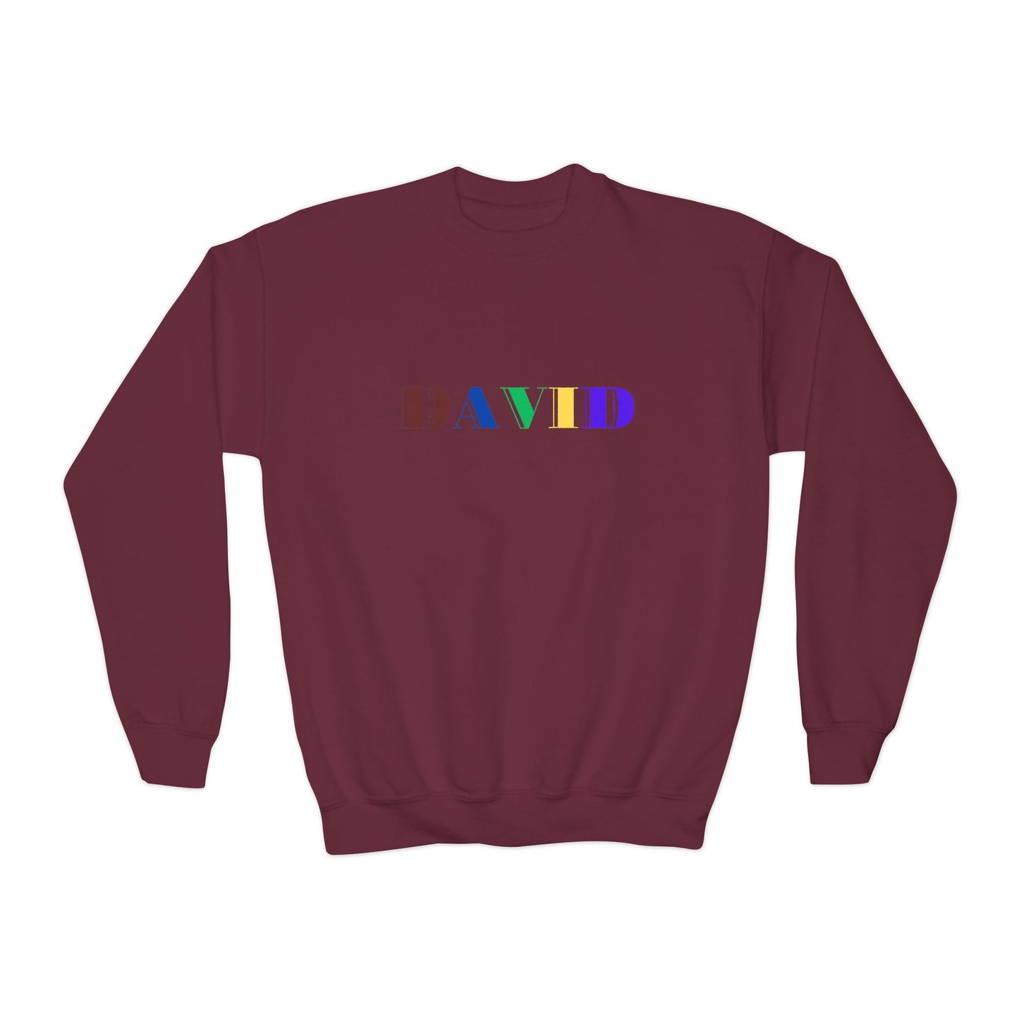 David - Youth Crewneck Sweatshirt