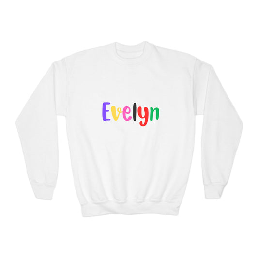 Evelyn - Youth Crewneck Sweatshirt