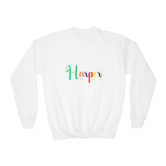 Harper - Youth Crewneck Sweatshirt