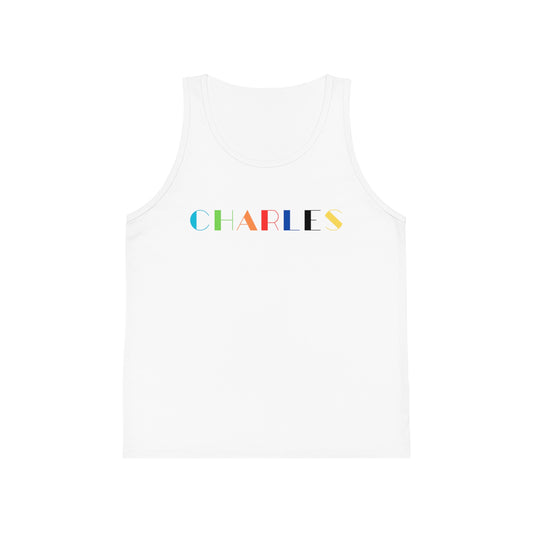 Charles - Kid's Jersey Tank Top