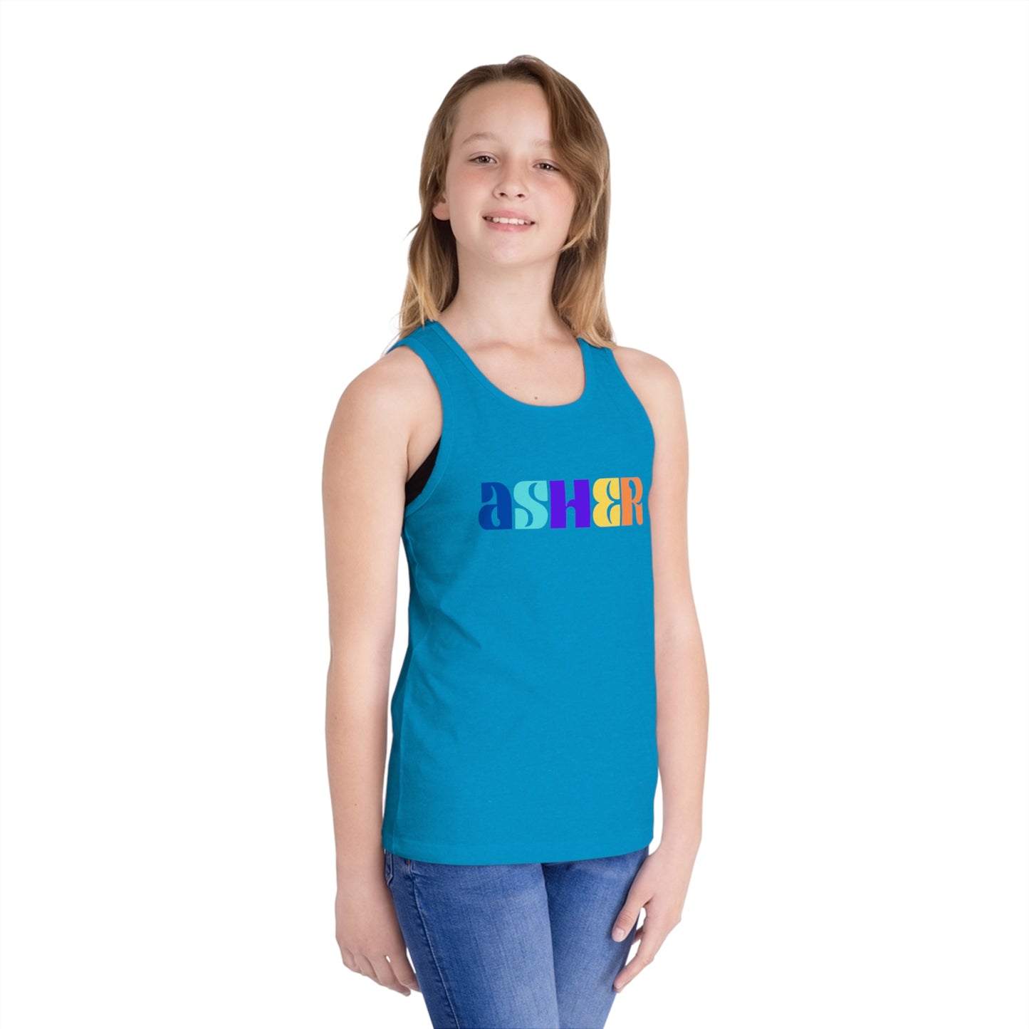 Asher - Kid's Jersey Tank Top