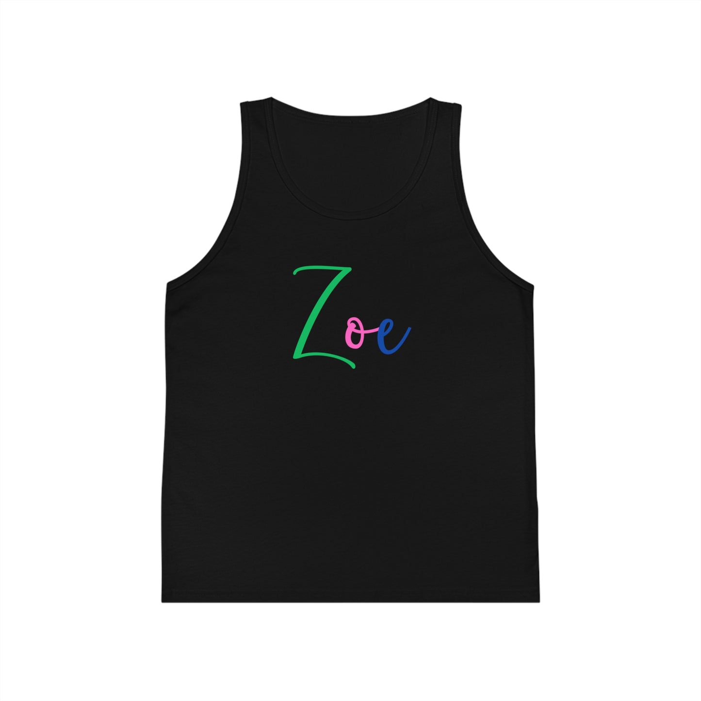 Zoe - Kid's Jersey Tank Top