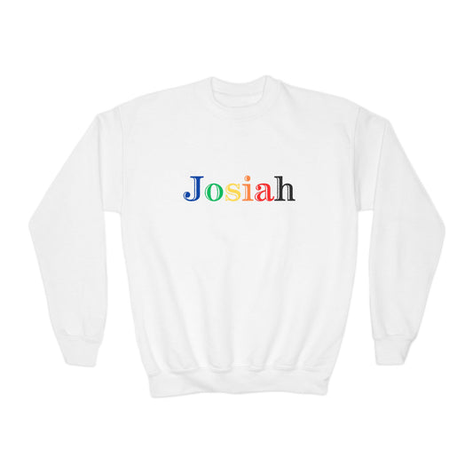 Josiah- Youth Crewneck Sweatshirt