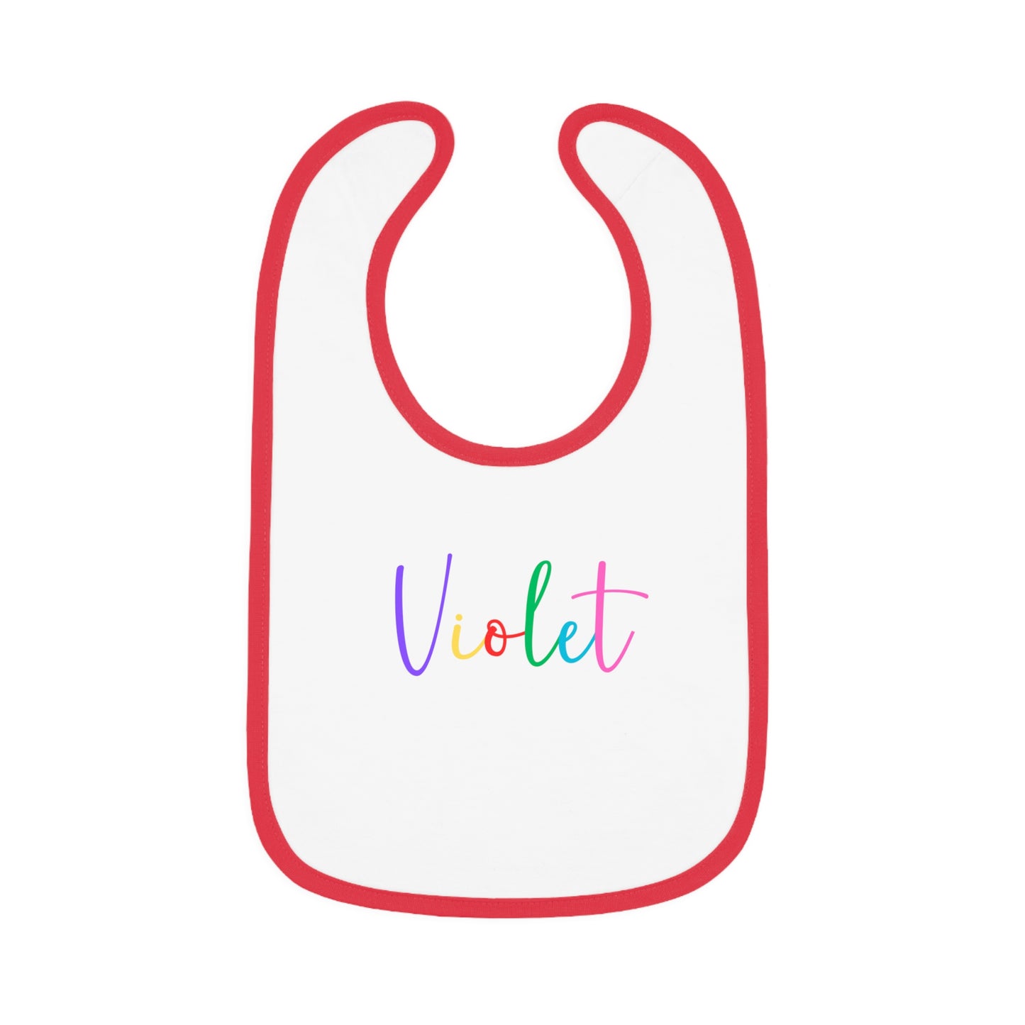 Violet - Baby Bib