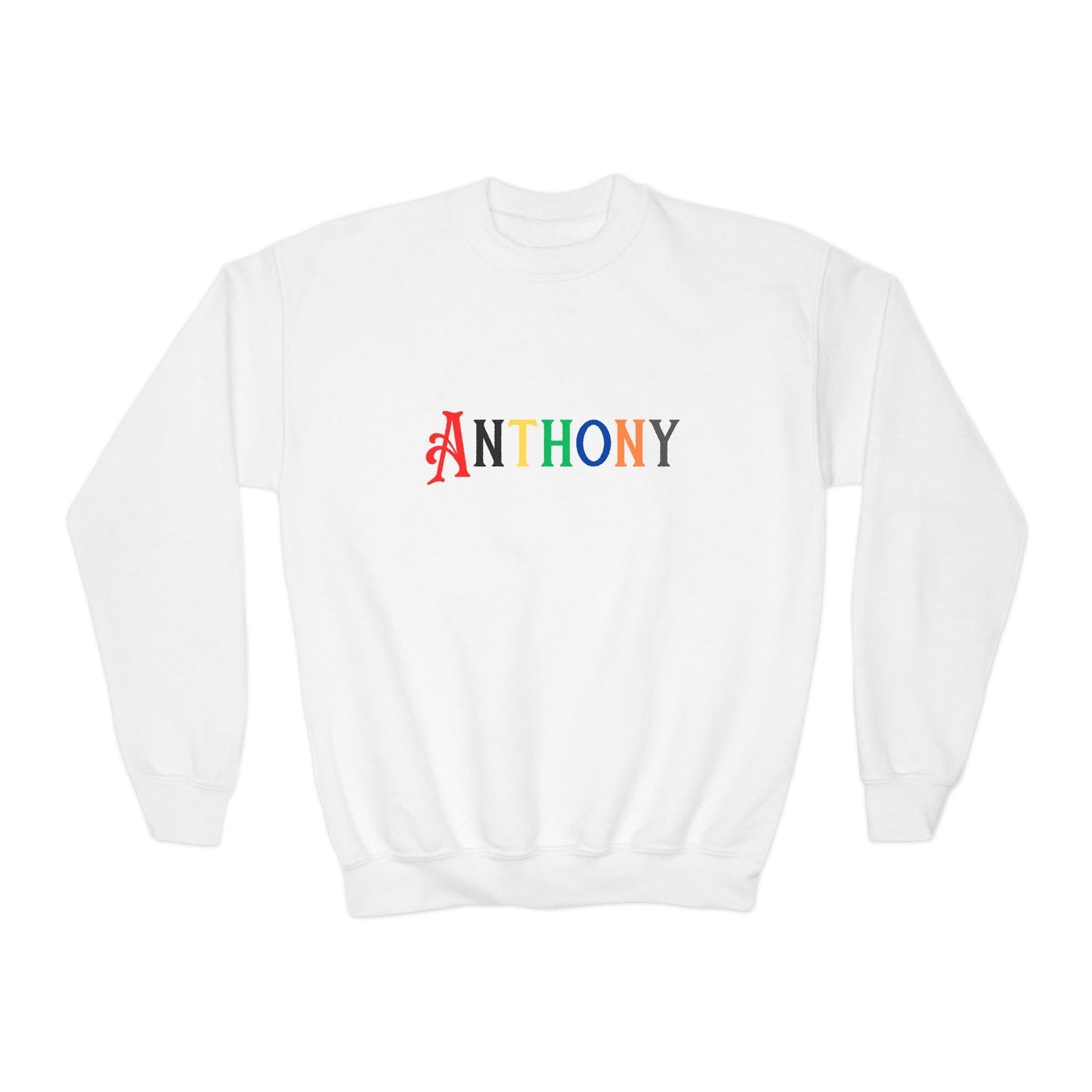 Anthony - Youth Crewneck Sweatshirt