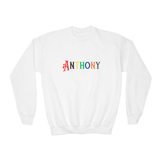 Anthony - Youth Crewneck Sweatshirt