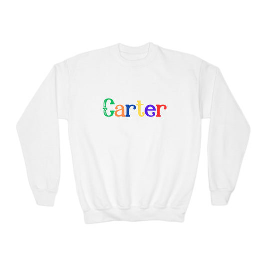 Carter - Youth Crewneck Sweatshirt