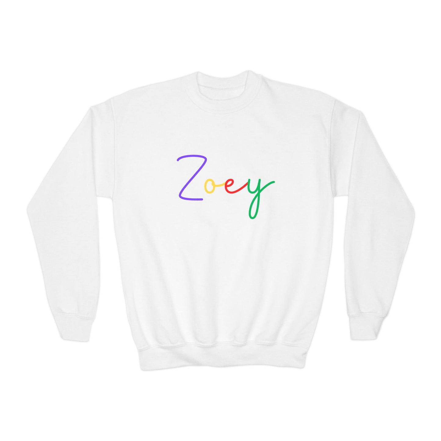 Zoey - Youth Crewneck Sweatshirt