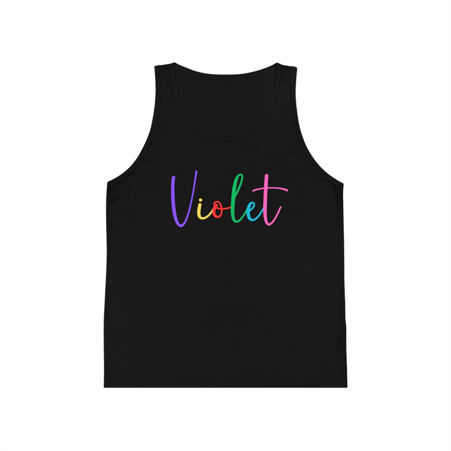 Violet - Kid's Jersey Tank Top