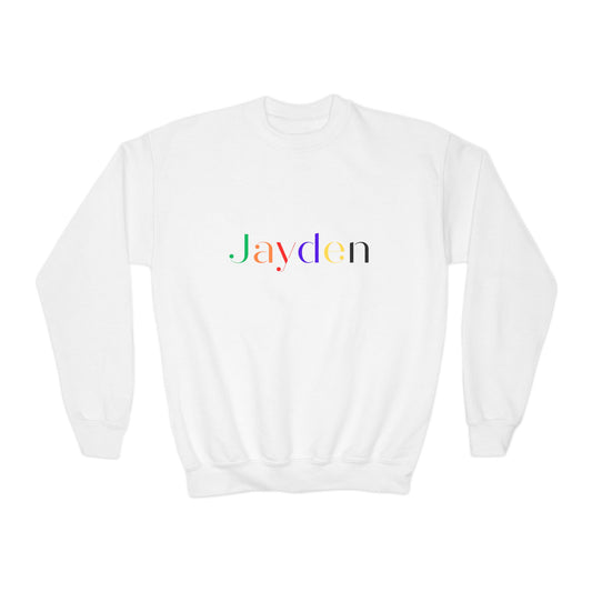 Jayden - Youth Crewneck Sweatshirt