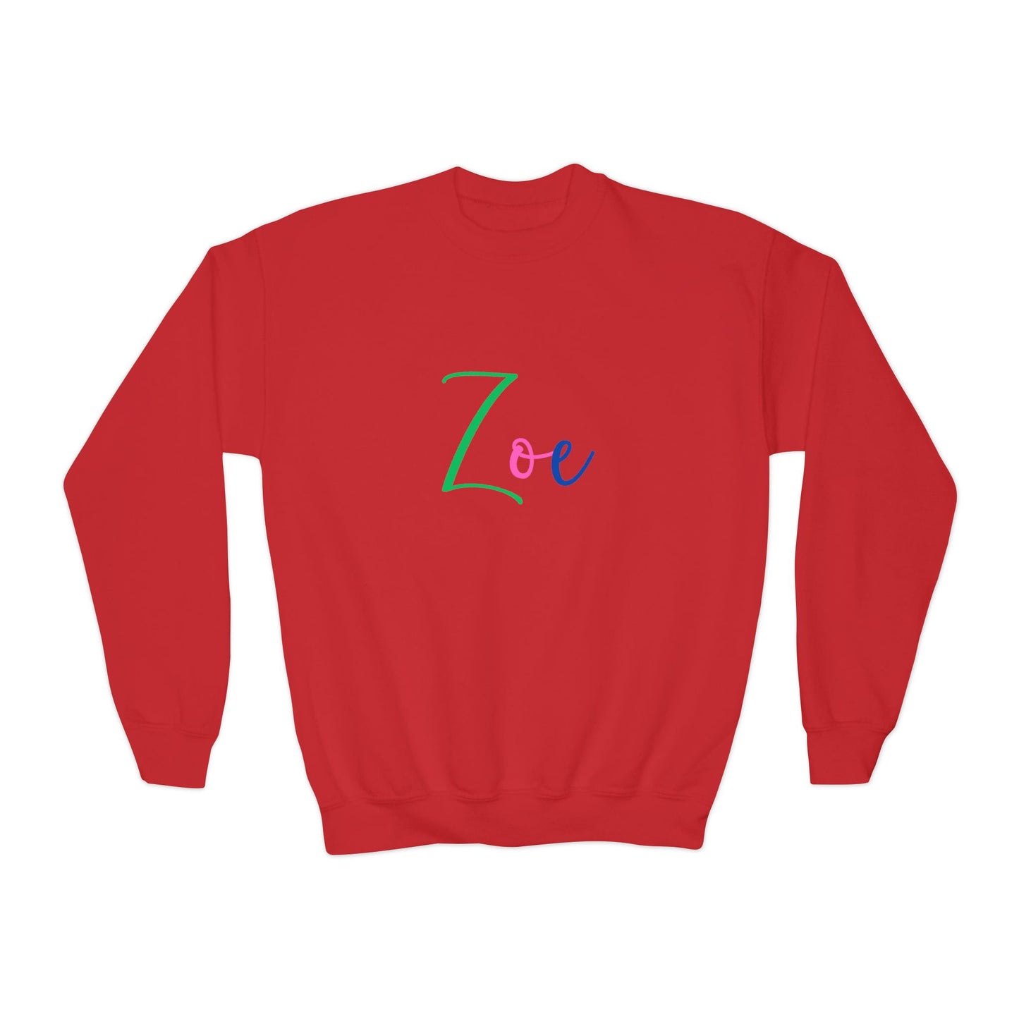 Zoe - Youth Crewneck Sweatshirt