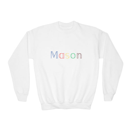 Mason - Youth Crewneck Sweatshirt