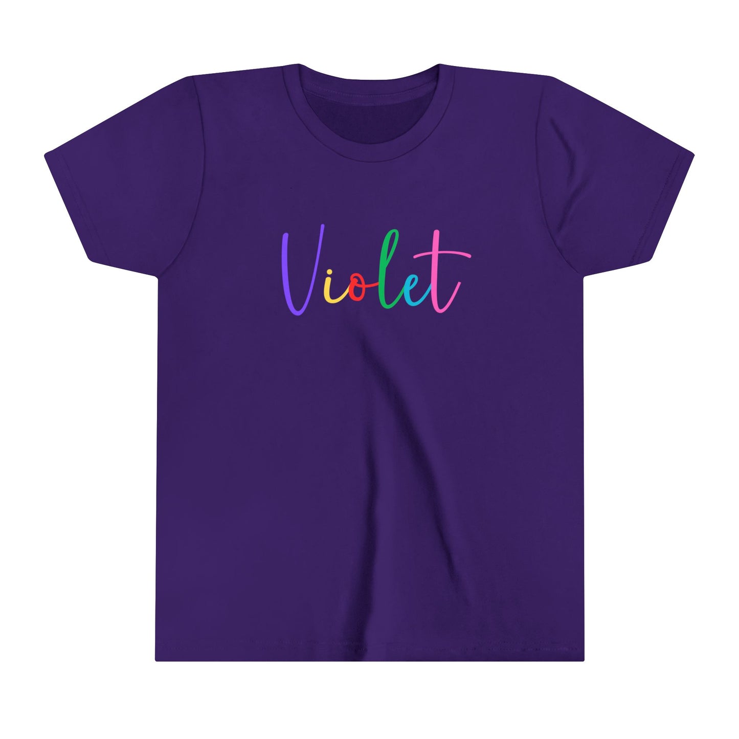 Violet - Youth Short Sleeve Tee